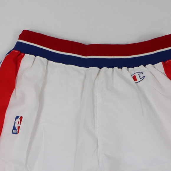 90s Champion Mens 40 Detroit Pistons Pants 94/95 - Picture 2 of 8